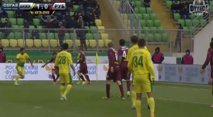 РФПЛ-13-14. 20 тур. Анжи — Рубин. Бухаров, 83