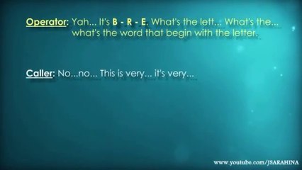 FUNNIEST CALL CENTER CONVERSATION