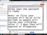 Easy To Get Google Adsense Account
