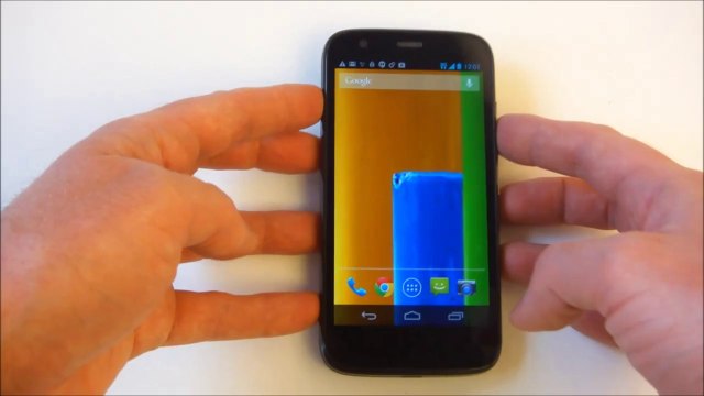 Motorola Moto G - распаковка, включение, предварительный обзор