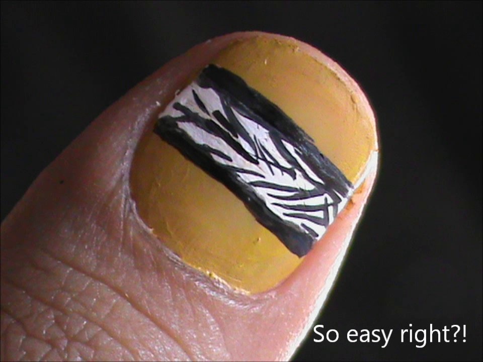 Really short nails- nail designs for short nails to do at home- easy nail art for short nails