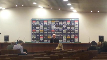 COLANTUONO SULLA CONTESTAZIONE - LAZIO-ATALANTA 09-03- 2014