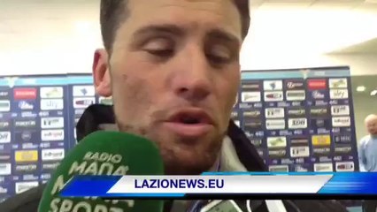 STENDARDO in zona mista LAZIO-ATALANTA 0-1 (9.3.2014)