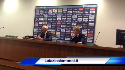 下载视频: LAZIO-ATALANTA. Conferenza stampa Reja post partita