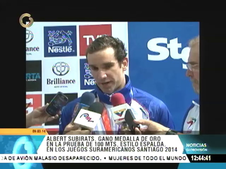 Albert Subirats dedicó su medalla de oro a Venezuela