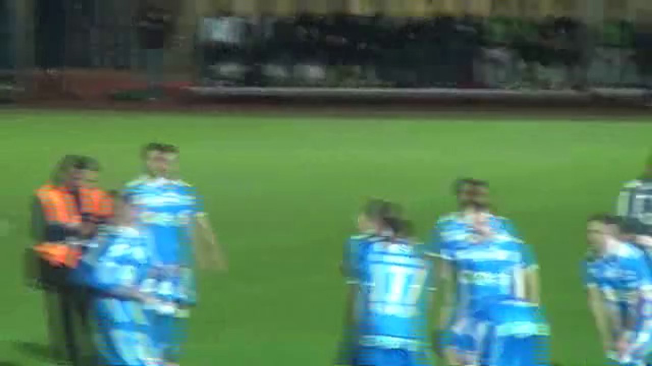 Απόλλων-ΑΕΚ Είσοδος ομάδων