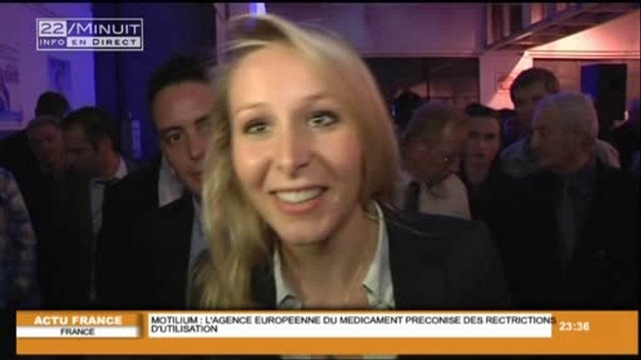 Marion Maréchal Le Pen en meeting à Nîmes