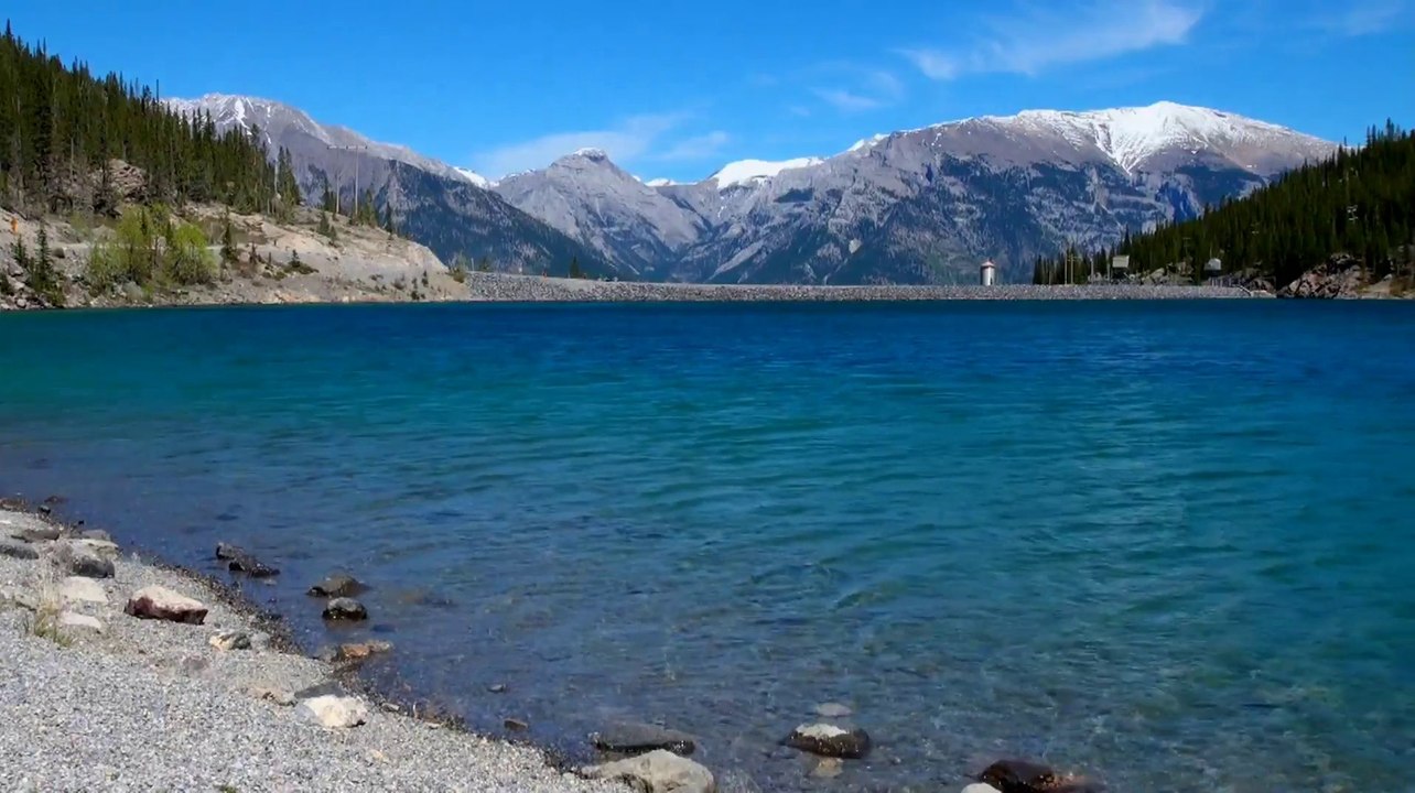 Canmore Upper Ridge Reservoir.