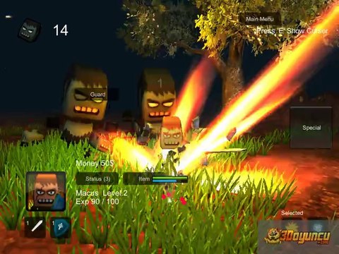 3D ZombieCraft 2 - 3D Oyunlar - 3D Savaş Oyunları