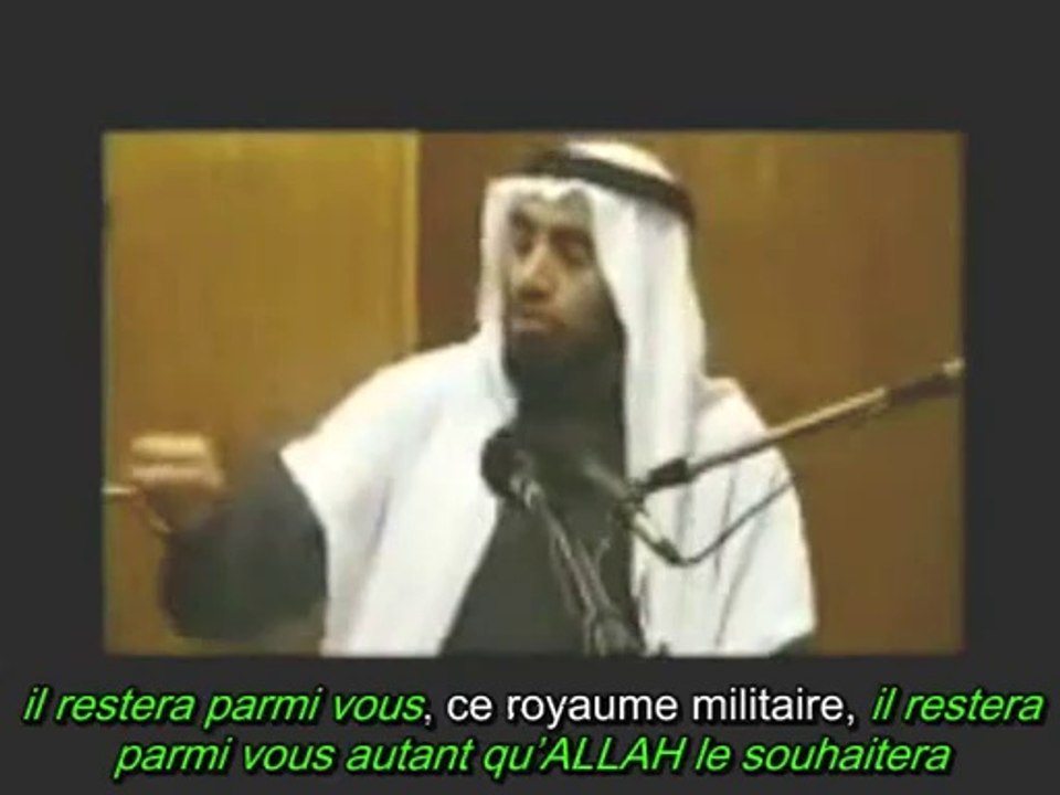 Bientot le khilafa je le vois venir comme je vous vois hadith