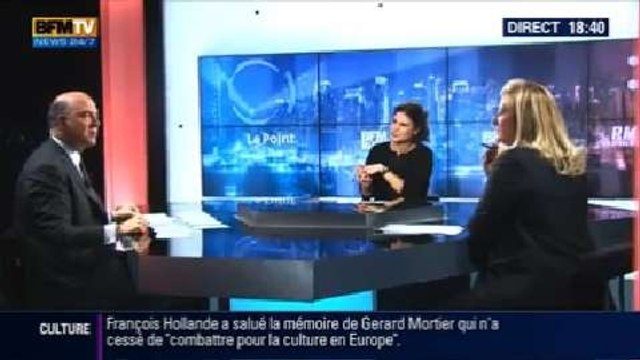 BFM Politique: L'interview BFM Business, Pierre Moscovici répond aux questions d'Hedwige Chevrillon - 09/03 2/6