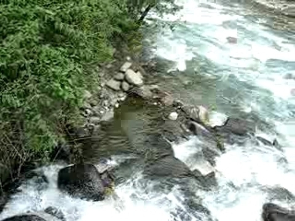 Passage de pont, piste Salkantay
