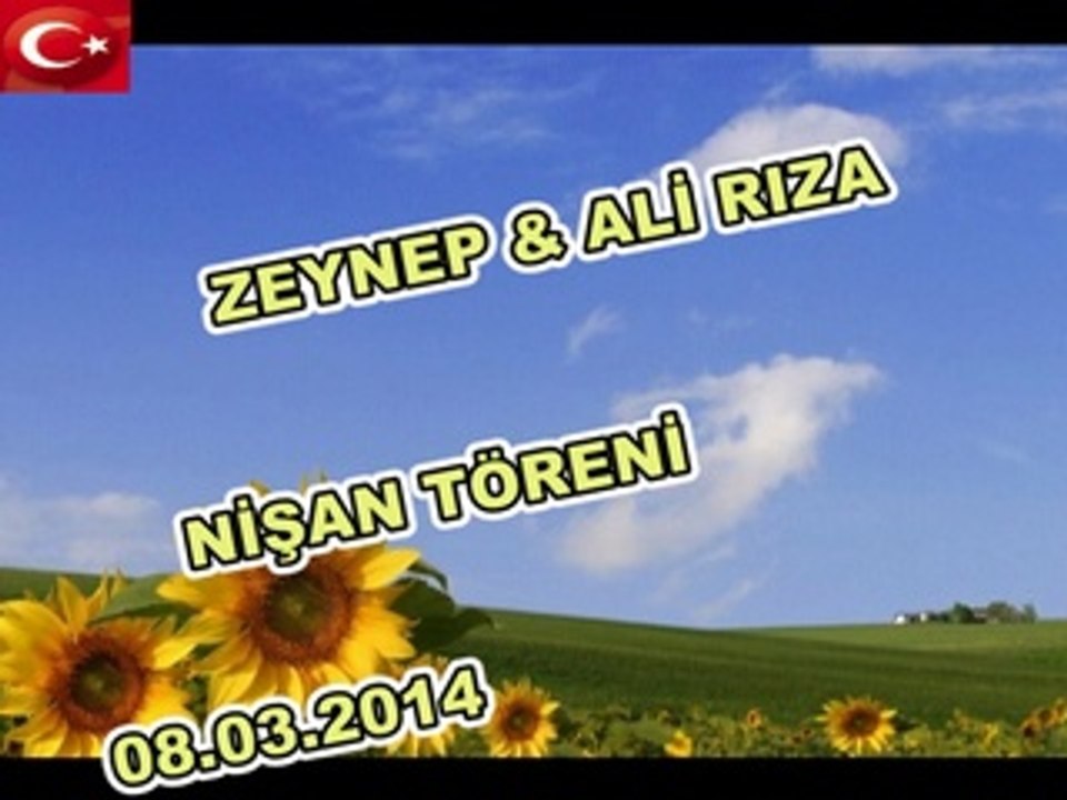 ALİ RIZA & ZEYNEP NİŞAN TÖRENİ FOTO SLAYT