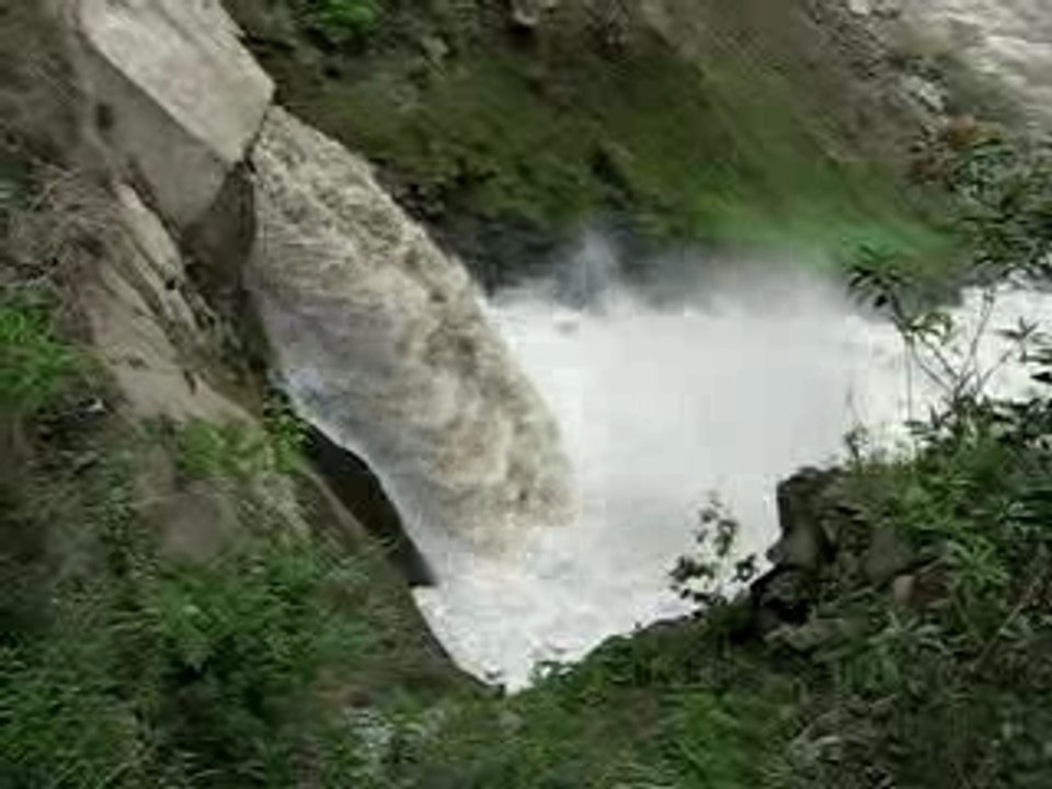 Chute, piste Salkantay