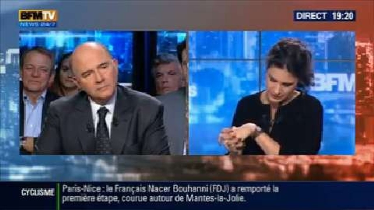 BFM Politique: L'interview de Pierre Moscovici...