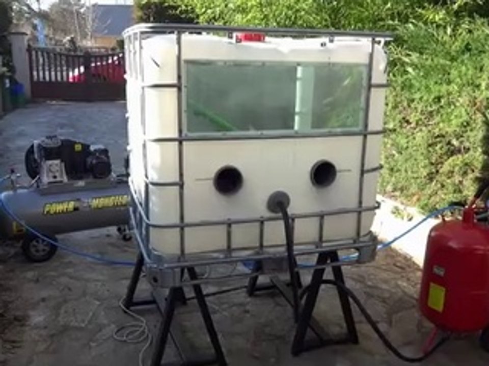 cabine sablage essai 2