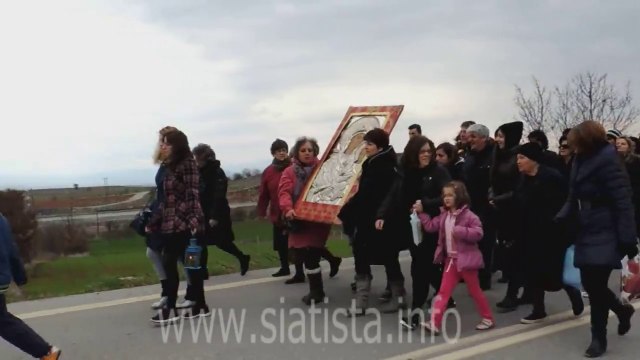siatista.info - 09.03.2014 - Κυριακή της Ορθοδοξίας η Σιάτιστα υποδέχτηκε την Αγία Εικόνα της Παναγίας Ελεούσας