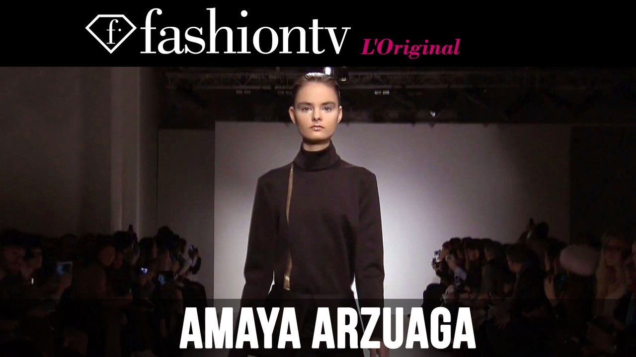 Amaya Arzuaga Fall/Winter 2014-15 | Paris Fashion Week PFW | FashionTV