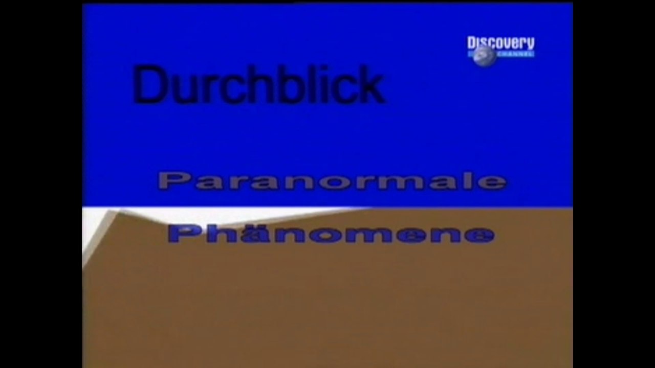 Durchblick - 1994 - Paranormale Phänomene - by ARTBLOOD