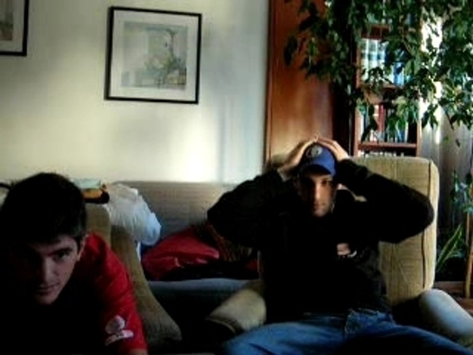 Fun-Act after the RHCP-Concert in Vienna on 06.12.2006