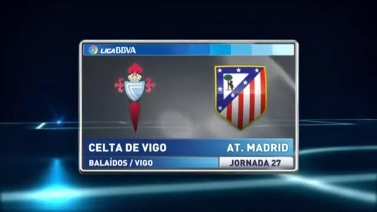 Celta 0 Atletico Madrid 2