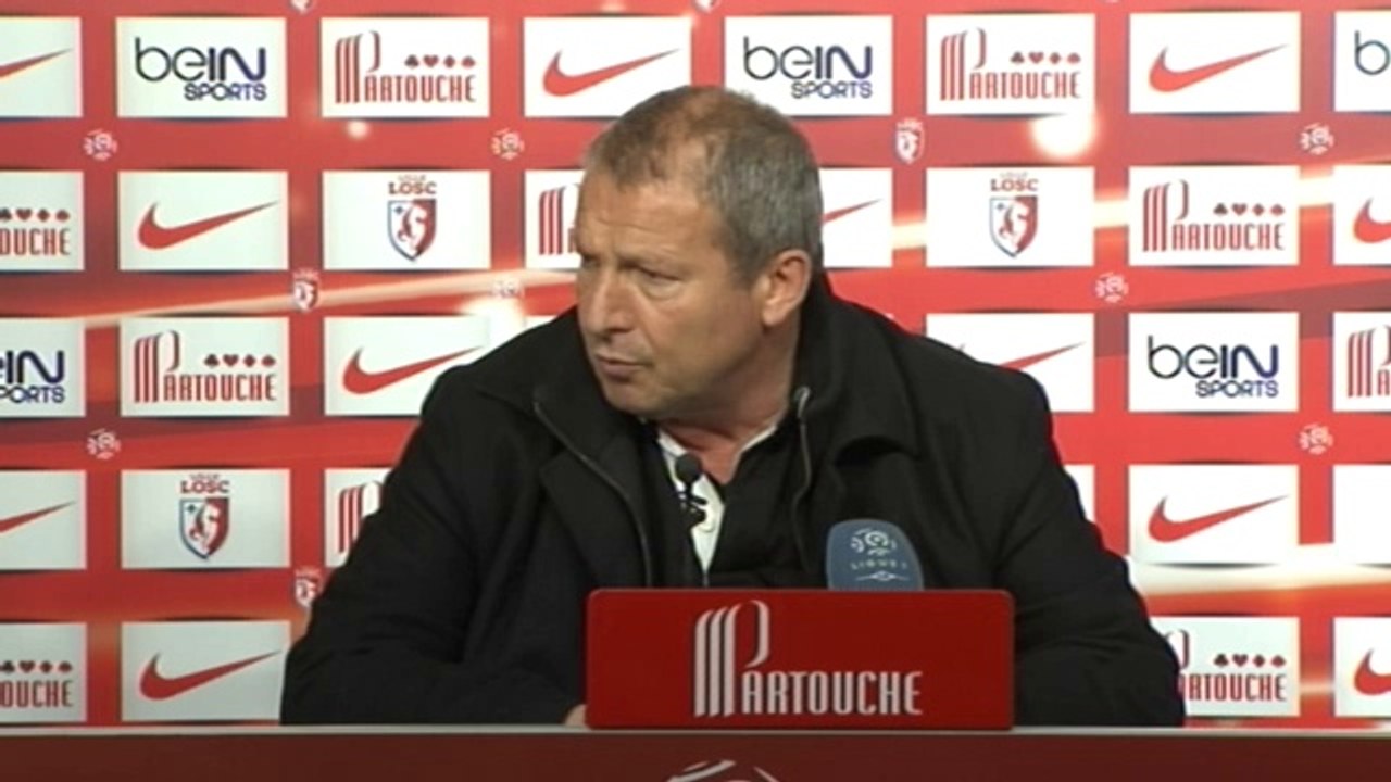 Rolland Courbis après LOSC 2-0 MHSC (28e journée L1)