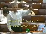 Khawaja Asif's Language against Pak Army