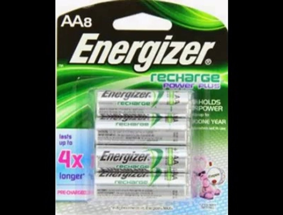Energizer Power Plus NiMH AA Rechargeable Batteries