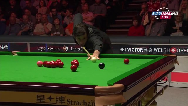 Ronnie O'Sullivan 147 Maximum vs Ding Junhui - 2014 Welsh Open Final