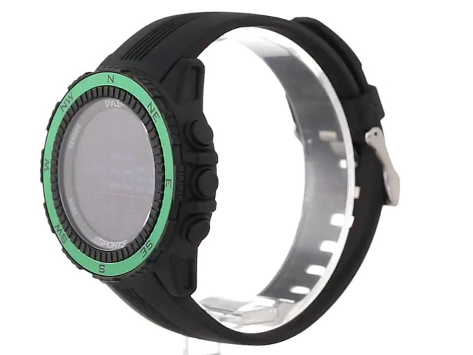 Pyle PSWWM82GN Digital Multifunction Sports Watch