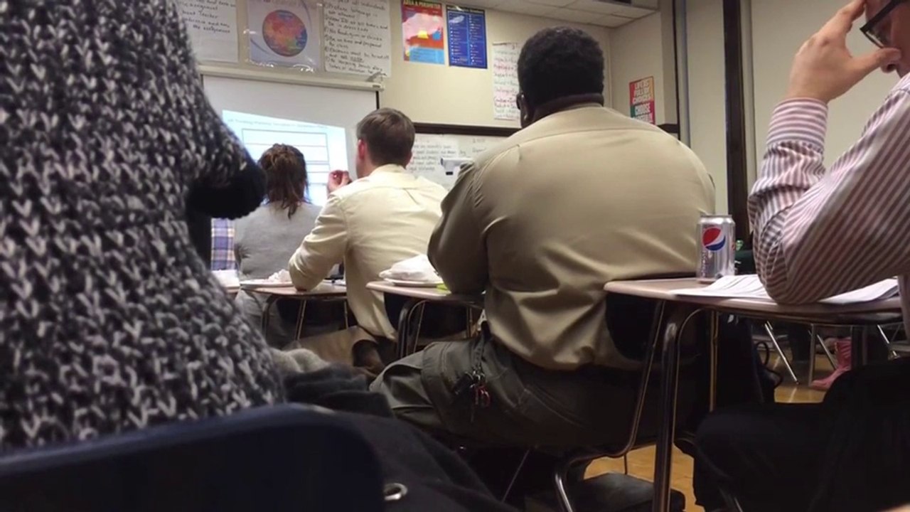 Chicago Public School teachers development session