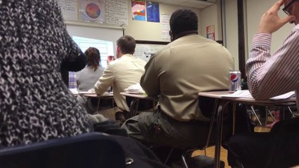 Chicago Public School teachers development session