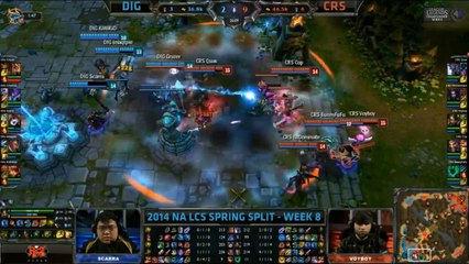 LCS NA W8D3 Game 3 DIG vs CRS