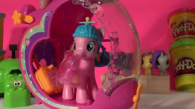 My Little Pony, Pinkie Pie's Rainbow Helicopter with 4 Squishy My Little Pony Fashems