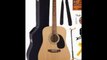 Fender Squier Acoustic Guitar Bundle with Hardshell Case, Guitar Stand, Instructional DVD, Strap, Picks, Strings, String Winder, Tuner, and Polishing Cloth - Natural