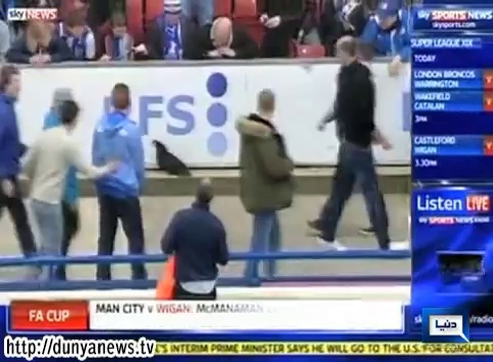 Chicken stops play in Blackburn v Burnley derby... again