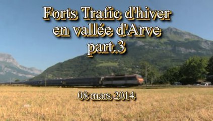 Forts trafic d'hiver 2014 en vallée d'Arve 3