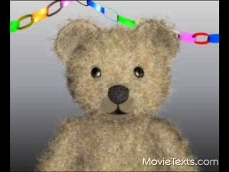 Christmas cockney bear