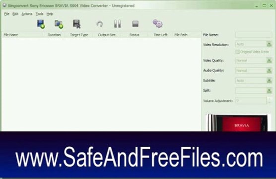 Get KingConvert Sony Ericsson Cedar Video Converter 5.3 Full Version with Crack For PC Free