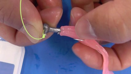 ガシラ（カサゴ）釣り　ワームの刺し方【ルアー釣り入門】