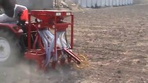 CAPTAIN TRACTOR ATTACHED WITH AUTOMATIC SEED DRILL 7 ROW MODEL