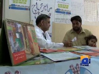 Anti-polio drive Karachi-10 March 2014