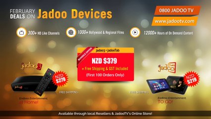 JadooTV February 2014 Deals on Jadoo Devices - Newzealand