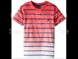 Nautica Boys 8-20 Striped Short Sleeve Classic Tee under 25 dollar