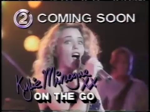 Kylie Minogue - live at japan 1990 - on the go advert