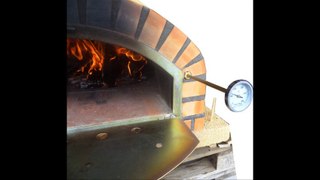 Wood burning brick oven- Site online of our Wood burning brick oven