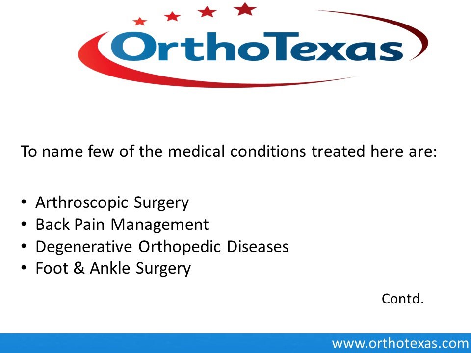 Orthopedic Plano