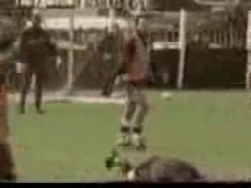 Hartson kicking Berkovic