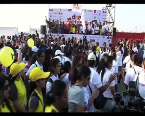 Abhishek Bachchan raps at marathon