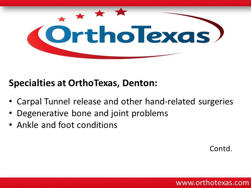 Physical Therapy Denton TX